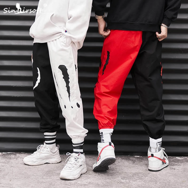 Повседневные корейские брюки для скейтборда уличных танцев трендовые штаны