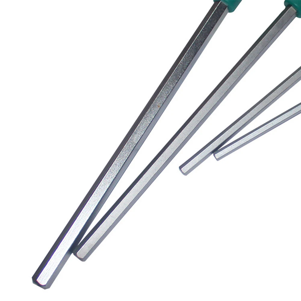 

New Hex Wrench Hand Tools Durable Home Use Smooth Key Repair Screwdriver Flat Plastic Socket T-Handle Screws Hardware
