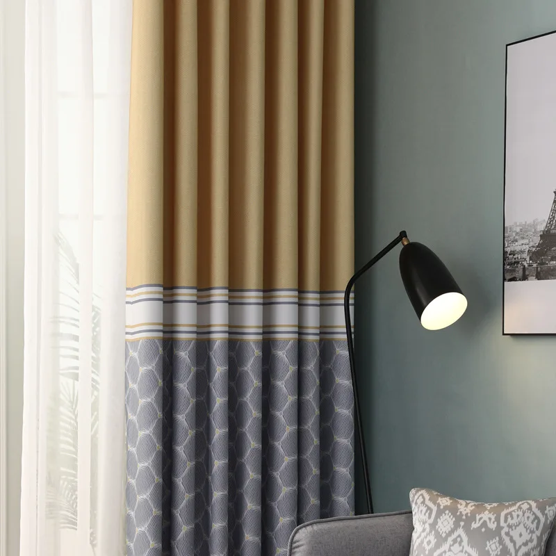 Затемняющие занавески JIANIW для комнаты окон европейские Современные