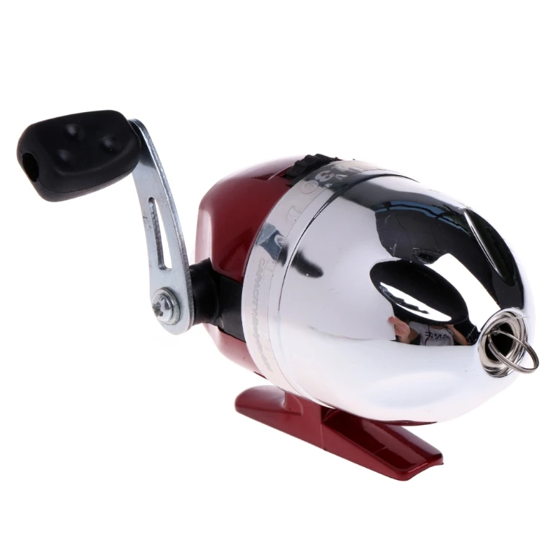 Металлическая Рыболовная катушка с закрытым лицом спиннинговое колесо леской