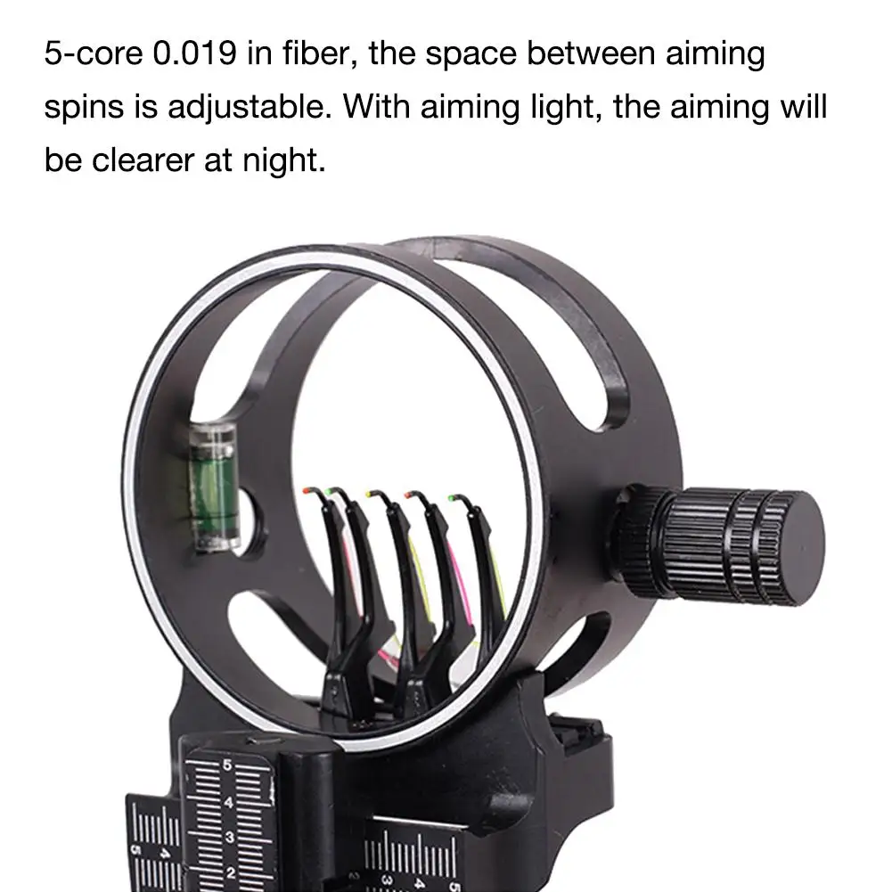 Compound Bow Essential Combo Sight Kits Accessories Including 5-pin Arrow Rest Stabilizer Braided Sling D-Loop | Спорт и развлечения