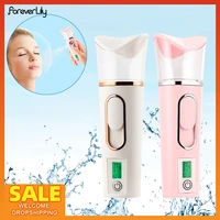 2in1 portable mini facial steamer skin test nano mister 30ml spray face mist sprayer deep hydrating usb skin care body nebulizer