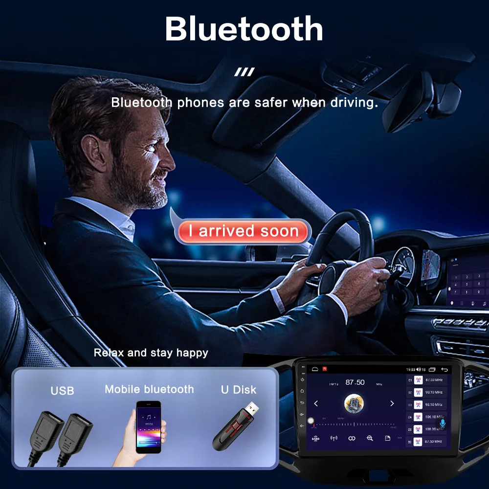 DSP 4 G Android 10 автомобильная навигация Радио Мультимедийный видеоплеер для LADA Vesta 2015