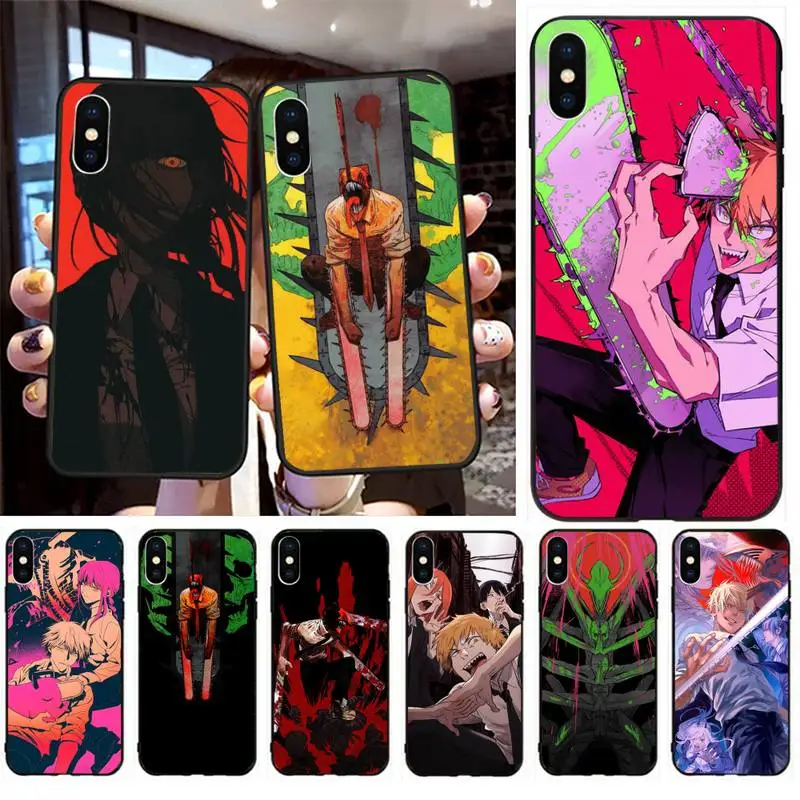 

Cartoon Anime Chainsaw Man Phone Case for iphone 12 Mini SE 2020 5 5S 6 6S Plus 7 8 Plus X XR XS 11 Pro Max Fundas Coque cover