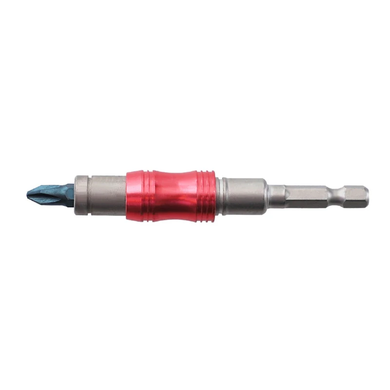 

Screwdriver Bit Holder Adjustable Direction 20 Degree Angle Magnetic Screwdriver Extension Rod For 1/4'' Hex Shank Screw Bit