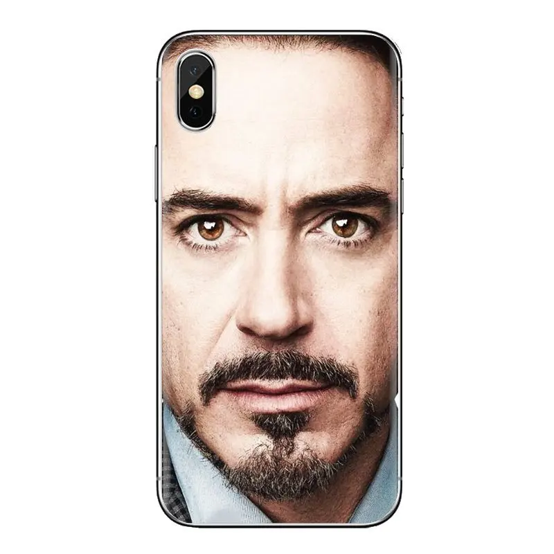 For LG Spirit Motorola Moto X4 E4 E5 G5 G5S G6 Z Z2 Z3 G2 G3 C Play Plus Mini Soft Bag Case Iron Man Robert Downey Jr Tony Super |