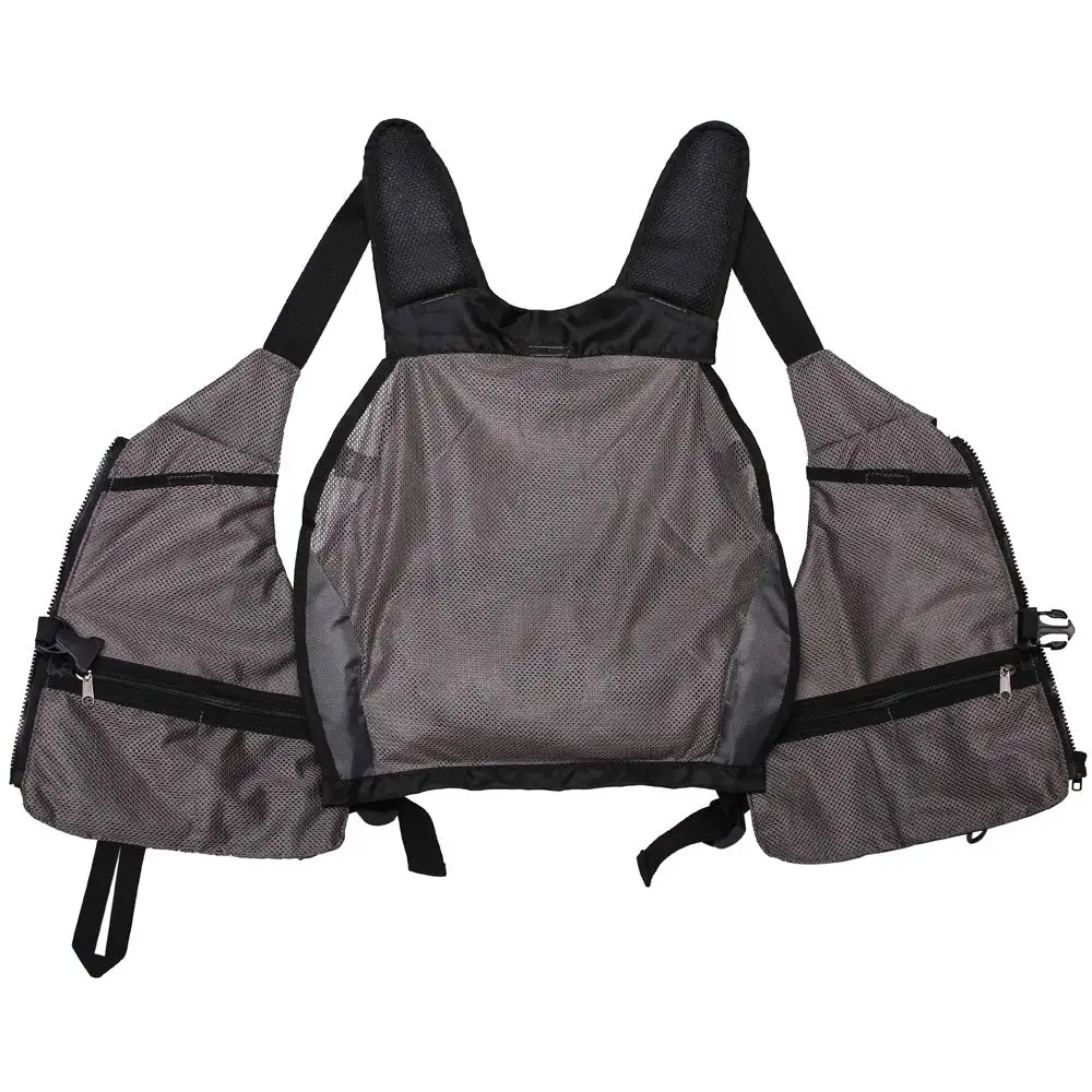 Новый Регулируемый Рыболовный Жилет для ловли форели сетчатый рыболовный жилет