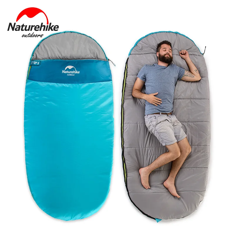 Naturehike взрослый Блинный стиль спальный мешок ветрозащитный для коляски теплая