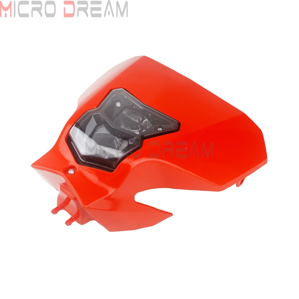 MX Enduro Dirt Bike светодиодный фар HI/короче спереди и длиннее сзади) луч передняя лампа