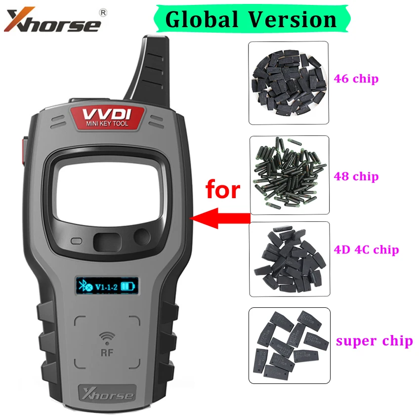 10 шт./лот Xhorse VVDI супер чип XT27A01 XT27A66 клон для ID46/40/43/4D/8C/8A/T3/47 VVDI2 ключевой инструмент