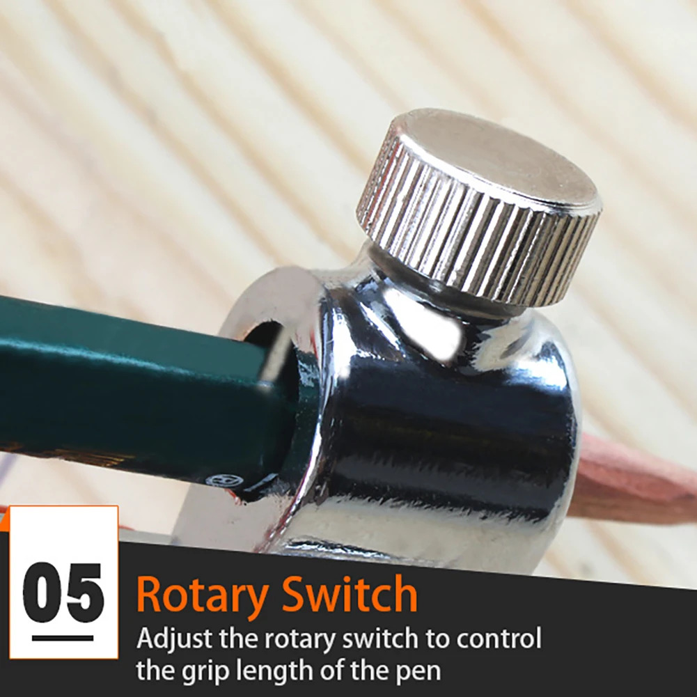 

Carpenter Precision Pencil Compasses Large Diameter Adjustable Dividers Marking and Scribing Compass for Woodworking