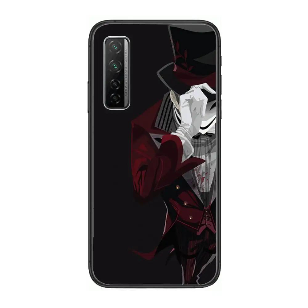 

Cartoon hunter Phone Case For Huawei Nova p10 lite 7 6 5 4 3 Pro i p Smart ZBlack Etui 3D Coque Painting Hoesje