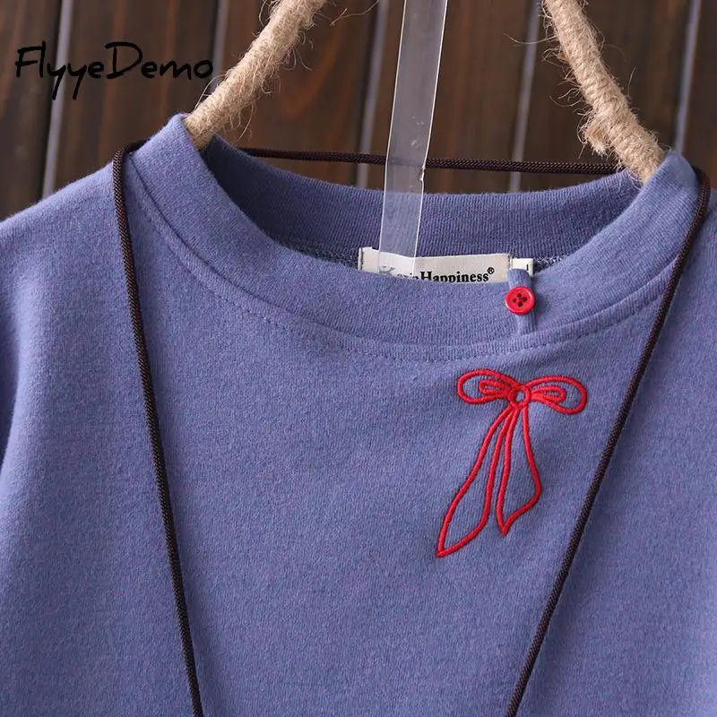 Лоскутная Толстовка Пуловер женский корейский шерстяной свитер с вышивкой Новый