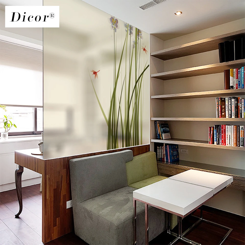 2019 новая витражная декоративная пленка для стекла художественный домашний декор