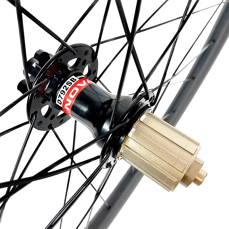 29er MTB XC 30mmx30mm Super Light carbon rear wheel Novatec D792SB disc hub standard qr 135mm hookless mountain bike 28 holes | Спорт и