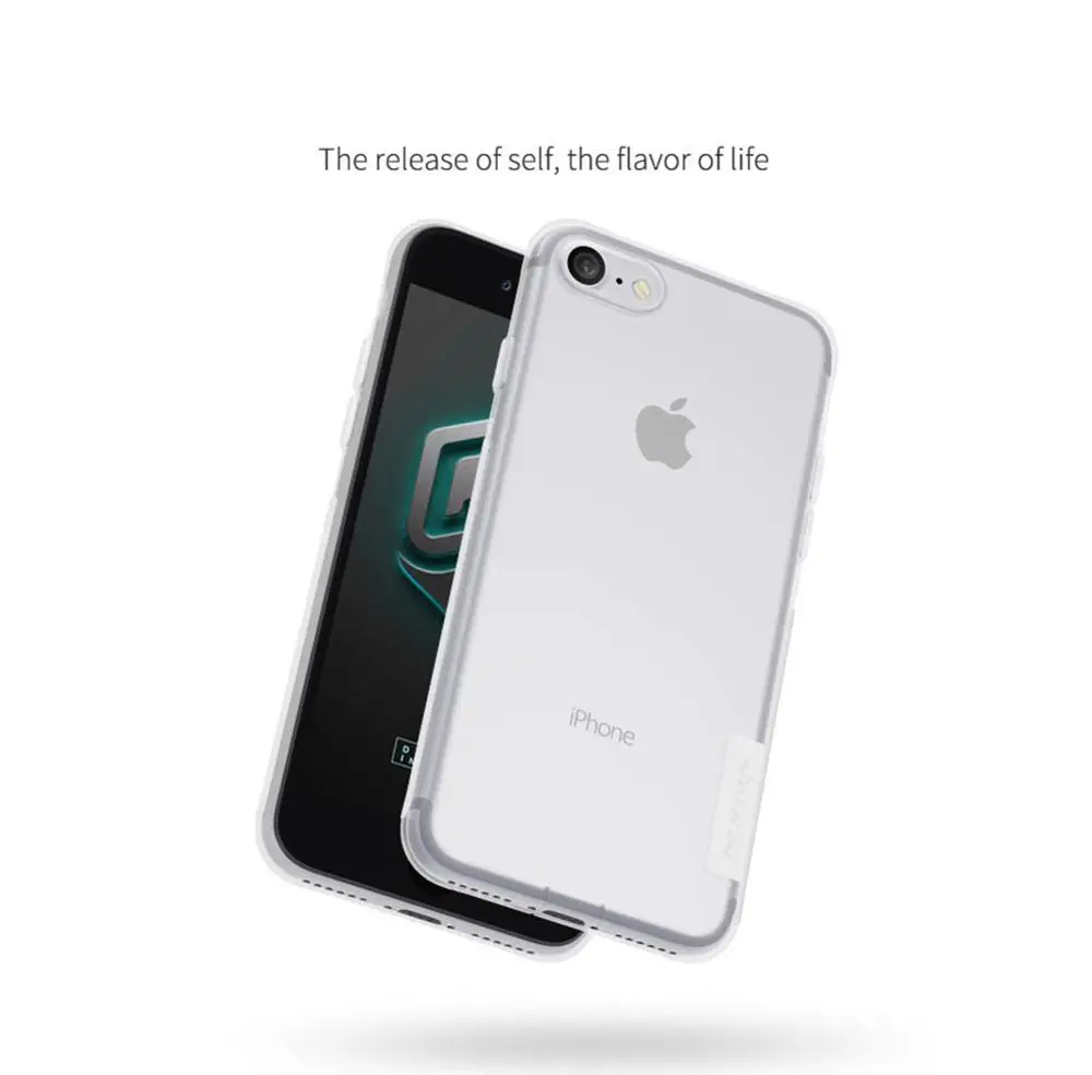 Чехол Nillkin для iPhone SE 2020 0 6 мм ультратонкий прозрачный мягкий силиконовый ТПУ