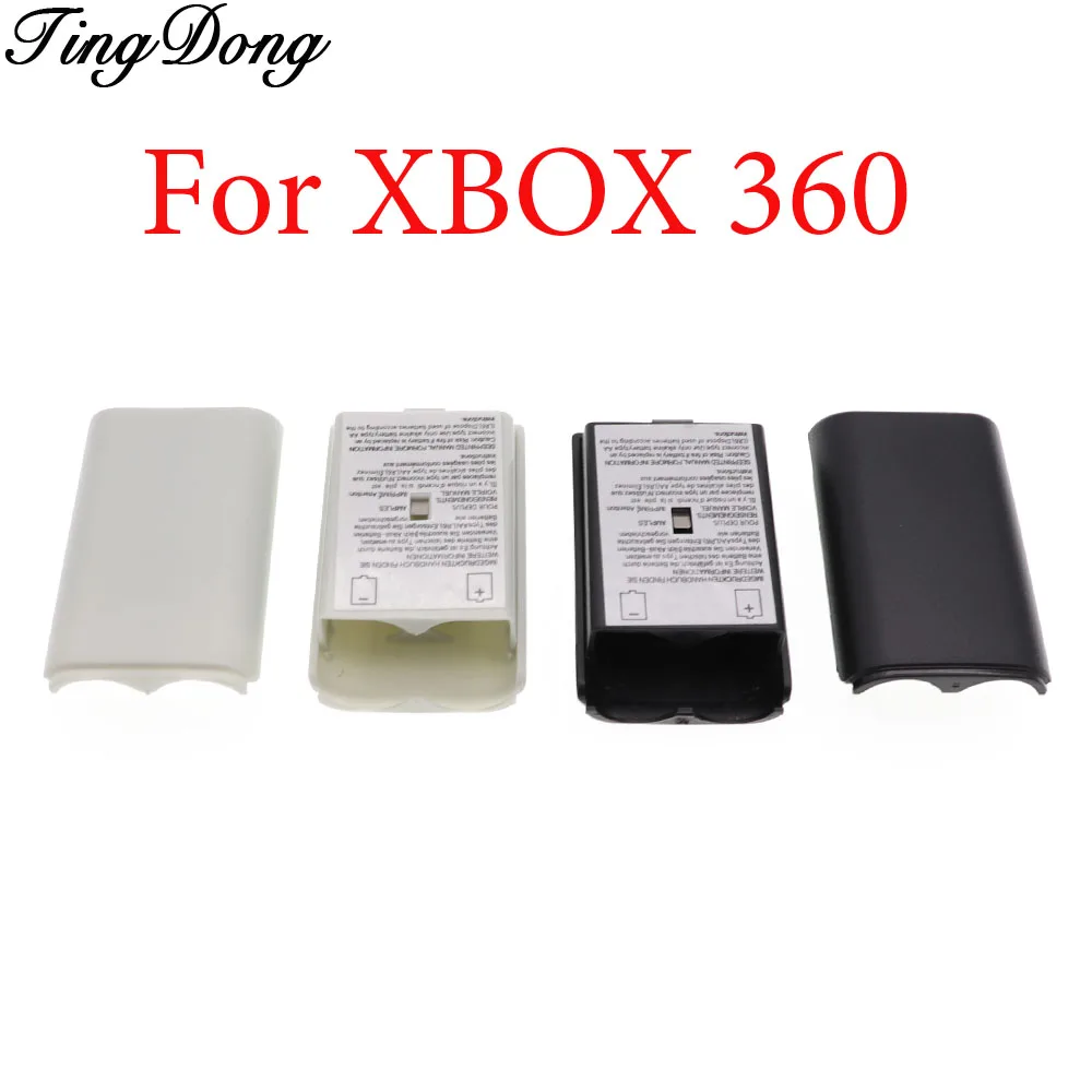 

1PCS Game Battery Case for Xbox 360 Battery Case Wireless Controller Rechargeable Battery Cover with Sticker Gamepad Accessories