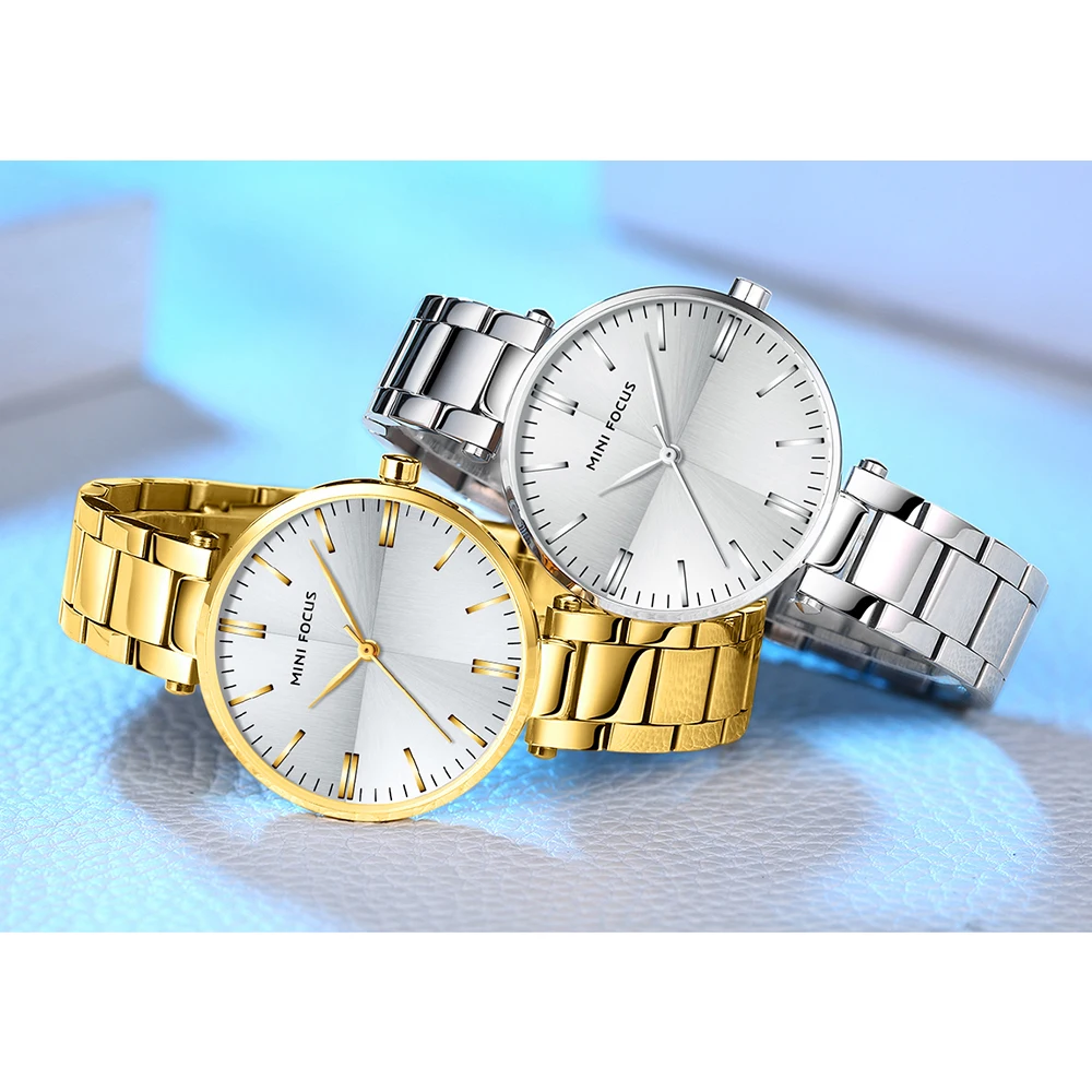 

MINIFOCUS Women Watches Top Brand Luxury Fashion Female Quartz Wrist Watch Ladies Clock Girl Relogio Feminino MF0265L.02