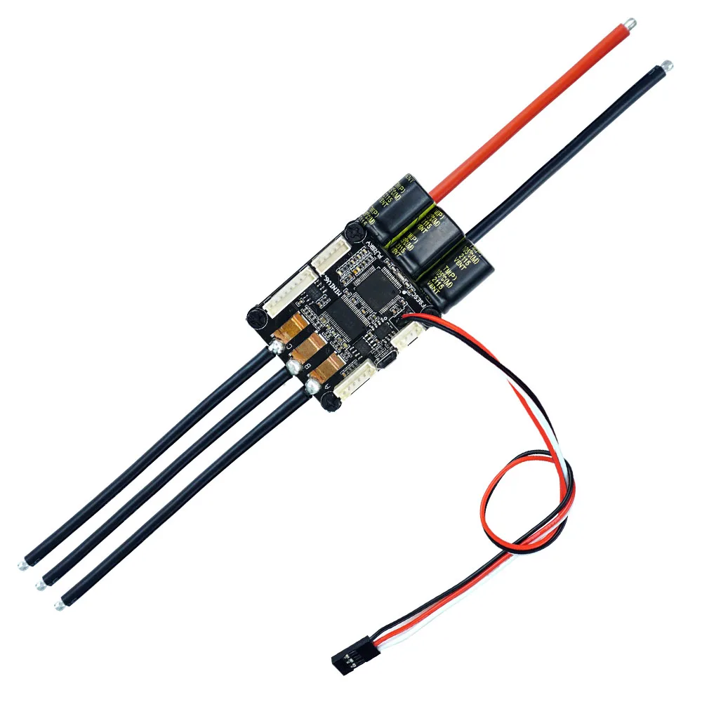 FLIPSKY-Control de velocidad Lipo ESC 4-13S, Mini FSESC6.7 70A, base en VESC6.6 con disipador de calor anodizado de aluminio para Motor de CC sin escobillas-4