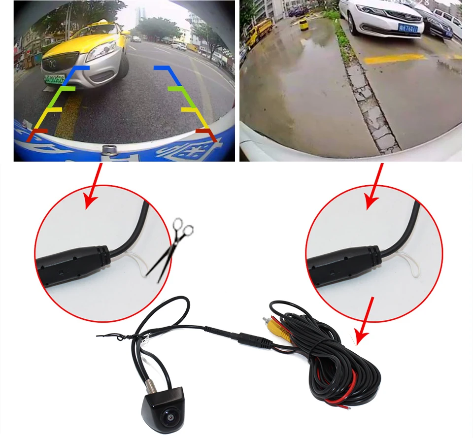 Автомобильная камера заднего вида Smartour водонепроницаемая с функцией ночного