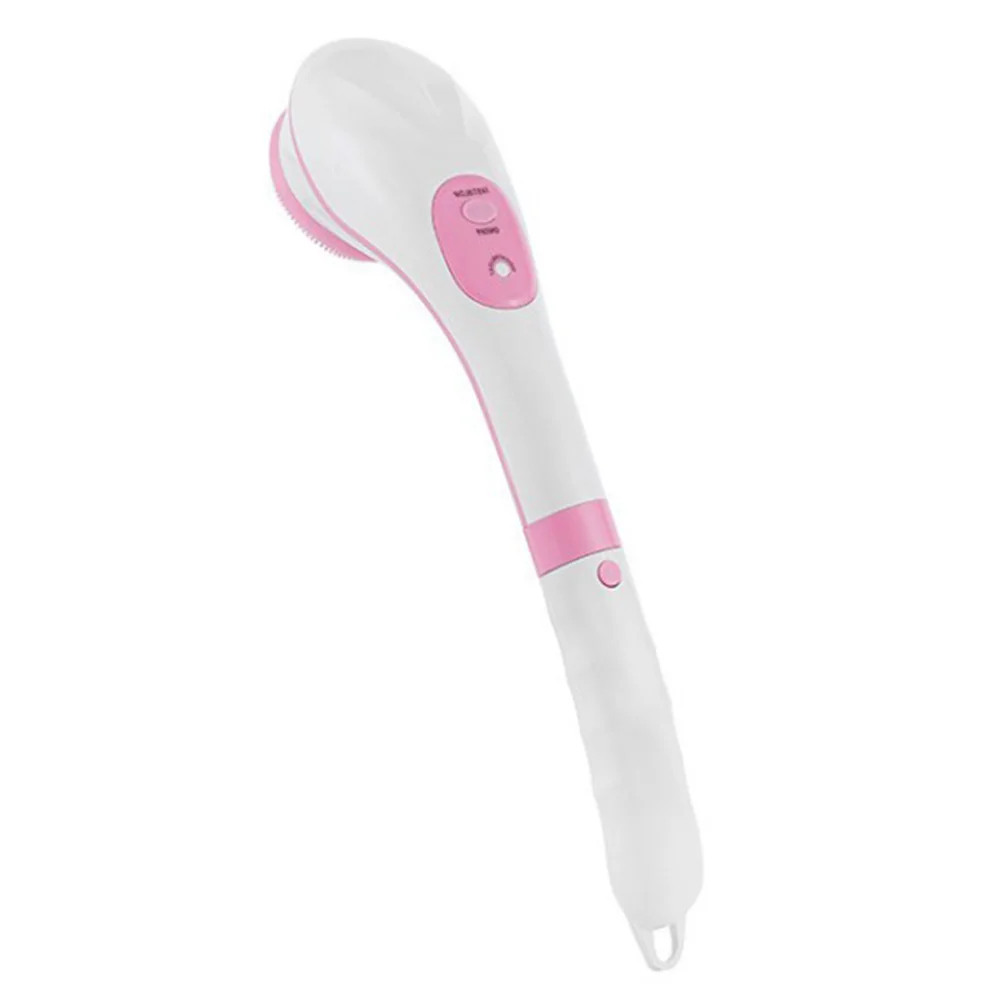 

Long Handle Electric Back Scrubber Shower Brush Cordless Skin Exfoliating Device Flexible Scrubber Skin Cleaning