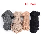 510 пар, летние дышащие сексуальные носки из кожи, однотонные нейлоновые носки в горошек для женщин и девочек, эластичные ультратонкие прозрачные короткие носки