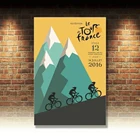 Тур де Франция 2016 металлический оловянный знак плакат настенный налет