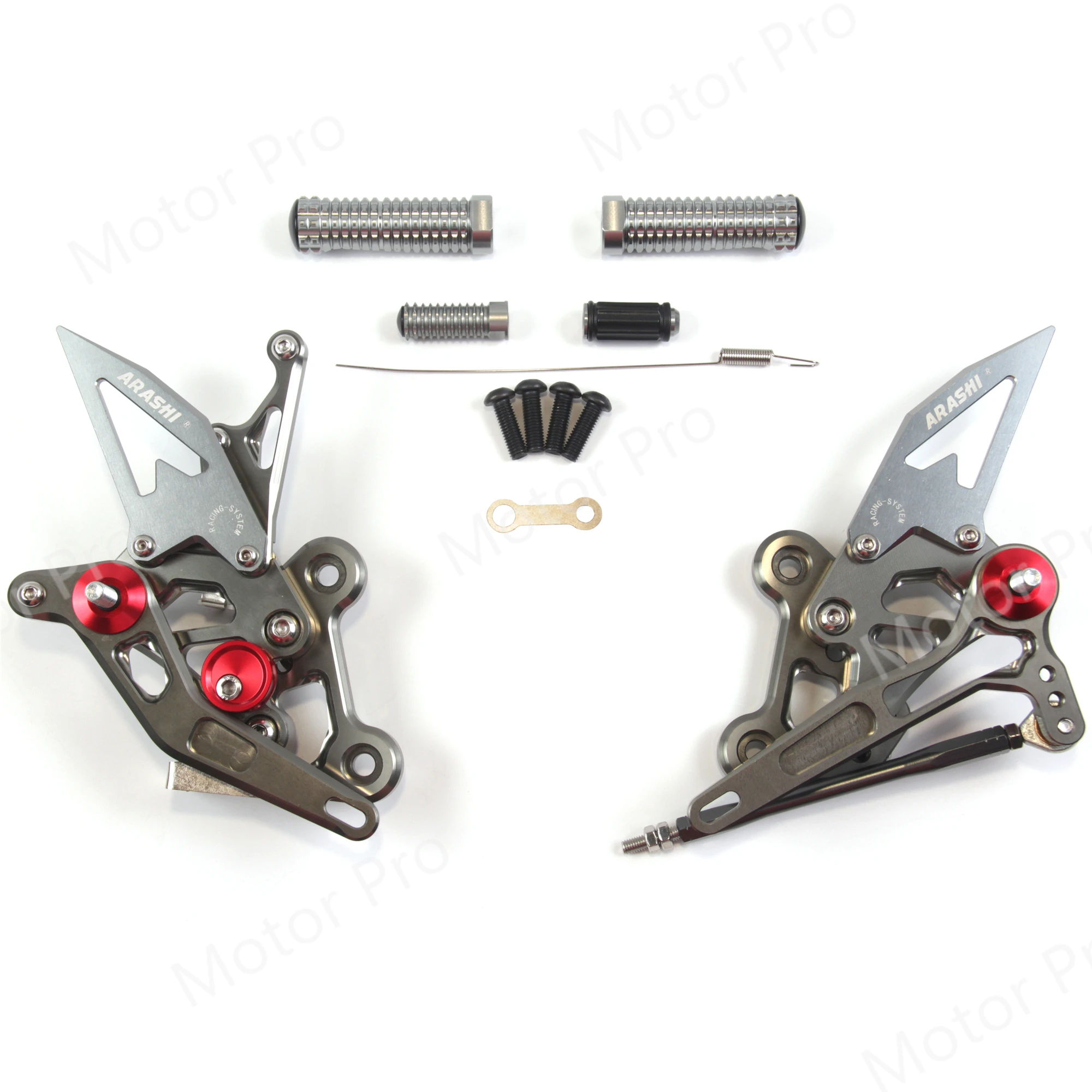 Регулируемые подножки для SUZUKI GSR 750 2011 2017 Аксессуары мотоциклов подножка Rearsets