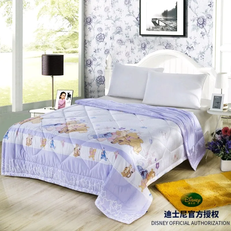 للبيع مفرش سرير ديزني ويني بير ، 200 × 230 سنتيمتر ، لطيف ، حيوانات أليفة ، فريندز ، لحاف صيفي للأطفال ، تكييف هواء رائع ، هدية