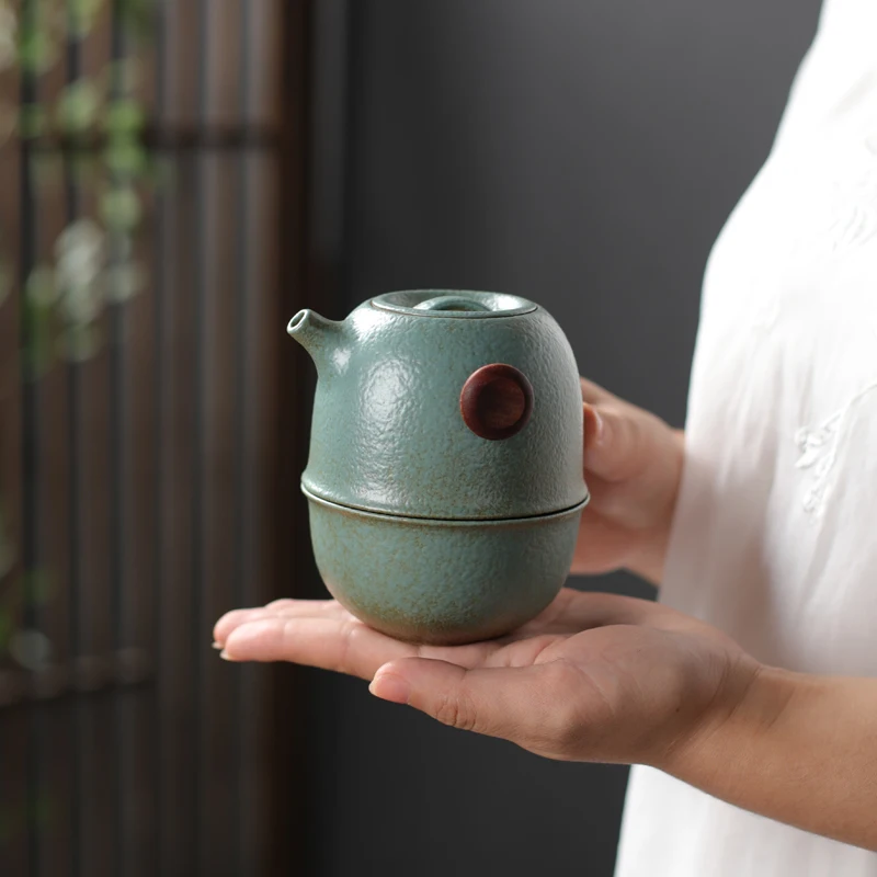 TANGPIN керамические чайники gaiwan чайные наборы портативный чайный набор для