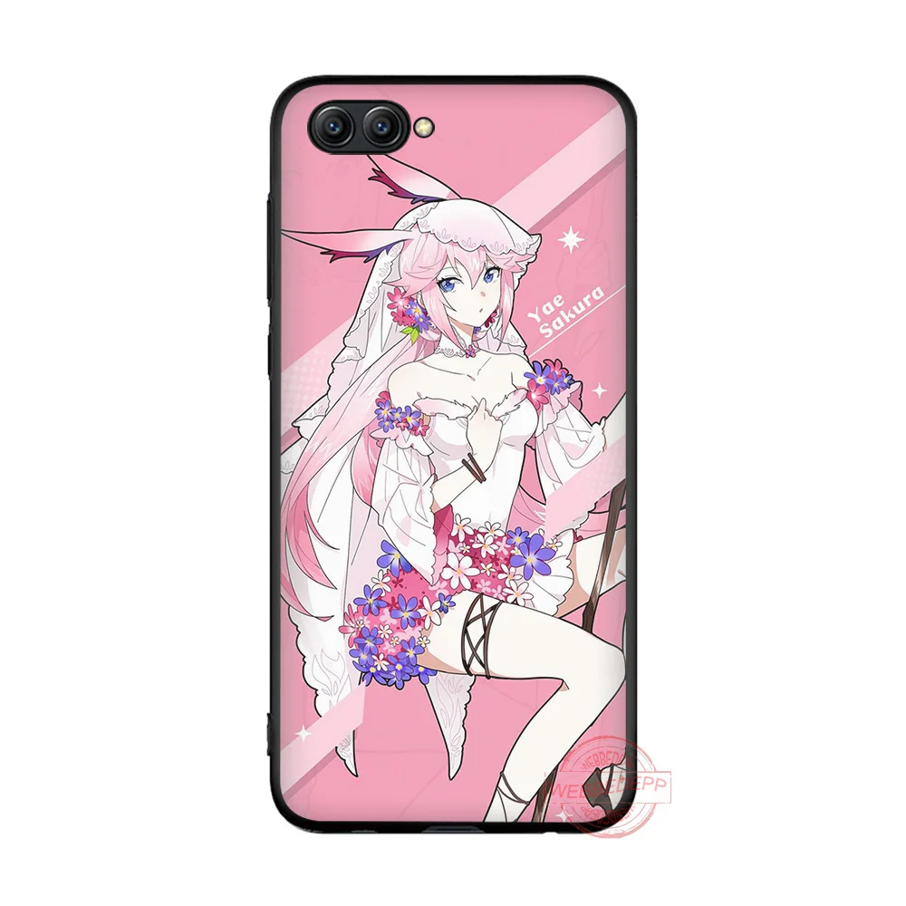 WEBBEDEPP Honkai Impact 3 Fashion soft silicone phone case for Honor 6A 7X 8X 8C 8A 9 9X 10lite Note10 20S 20 Pro |
