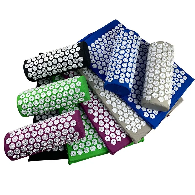 Массажная подушка для облегчения боли в спине массажный коврик акупунктуры с