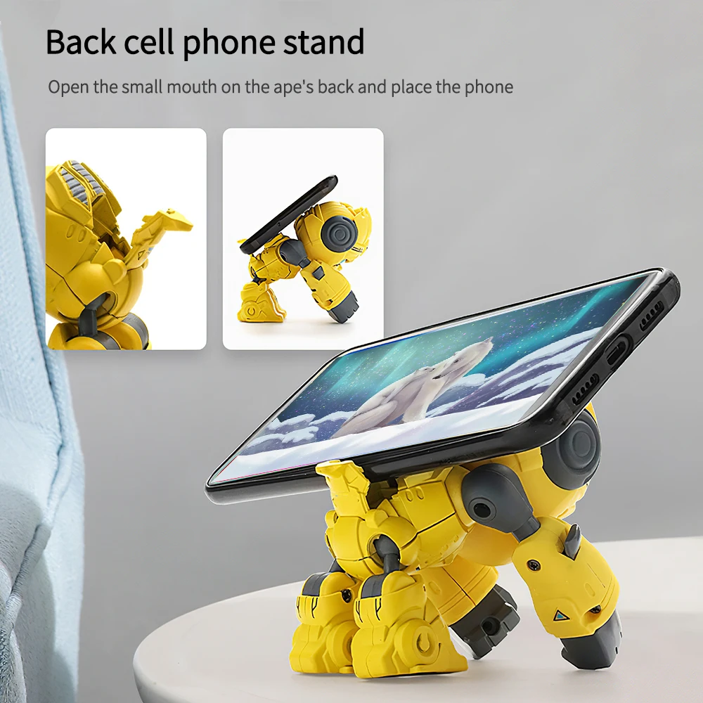 Kids Touching Control Sensitive Robots Toy Orangutan Robot Alloy Toys Musical Safety 2-In-1 Intelligent Education Gift | Игрушки и хобби