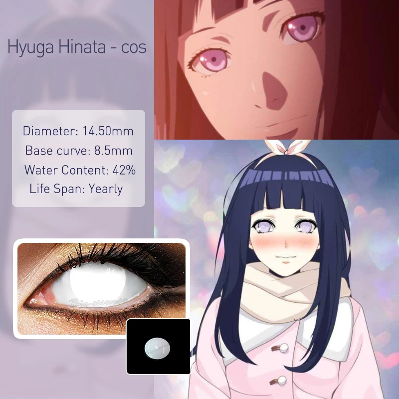 bio essence eye contact lens for cosplay kakashi three magatama anime eyes lenses sharingan colored contact lenses for eyes free global shipping
