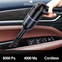 8000pa wireless car vacuum cleaner cordless handheld auto vacuum home car dual use mini vacuum cleaner with built in battrery