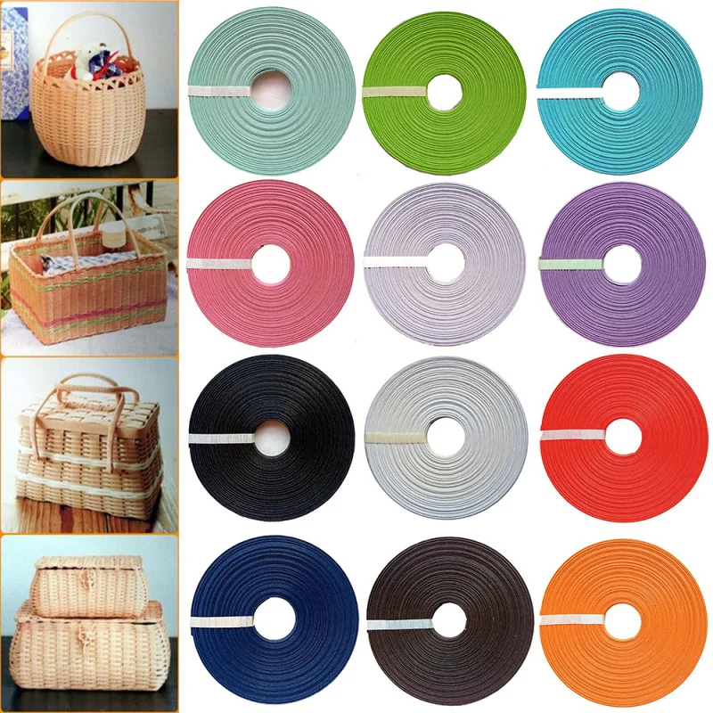 

20 метров/рулон, Плетеный материал из ротанга ручной работы для вязания крючком
