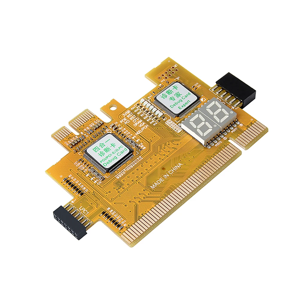 PCI PCI-E LPC настольный компьютер четырехв-1 Диагностическая карта обнаружения