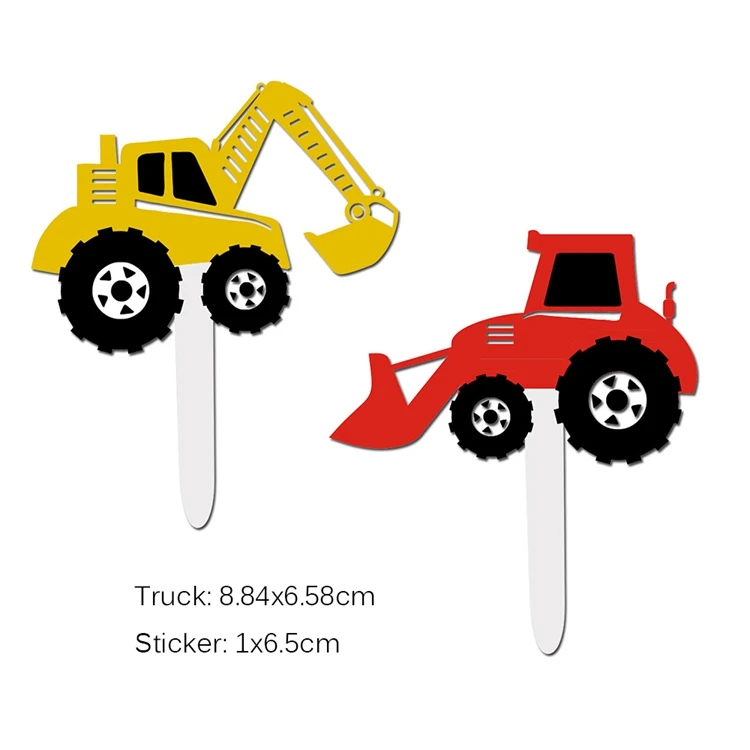 Йориу мультфильм воздушные шары автомобили пожарная машина конфетти для воздушного шара балоны Дети День рождения украшения Дети душ мальчик