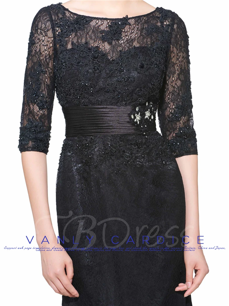 2018 распродажа robe de soiree courte saree черные кружевные вечерние длинные платья для