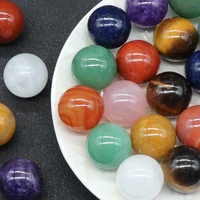 2021 natural stone round ball without hole round bead diy small ball diy necklace bracelet making jewelry gift size 20mm