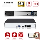 Цифровой сетевой видеорегистратор, 9 каналов * 4K, H.265H.264, поддержка 1 SATA, NVR, макс. 8 ТБ, XMEYE, CMS, с кабелем, P2P, Cloud, Mobile