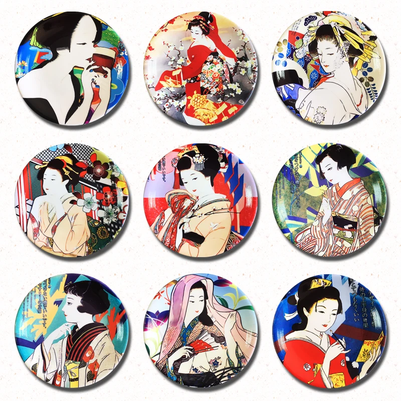 Декоративная тарелка в китайском стиле для ресторана гостиной Пекинской оперы