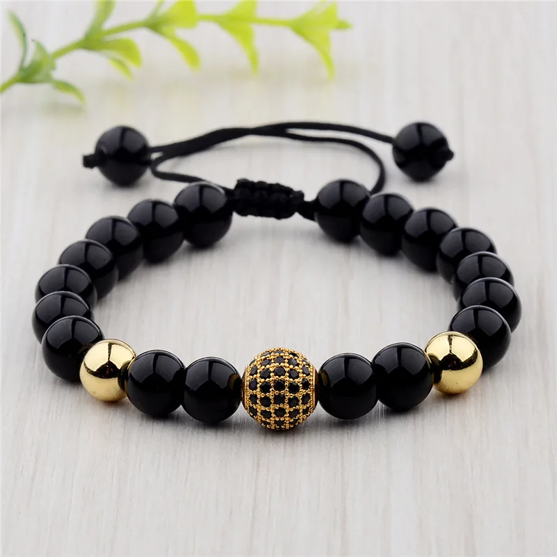 Новое поступление браслет со стеклянными бусинами модное роскошное украшение