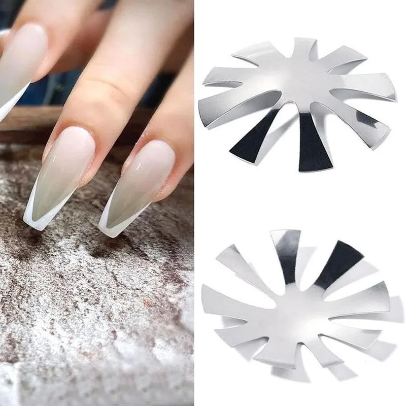 Ножницы для маникюра глубокий Фрезер французского ножницы триммер ногтей |