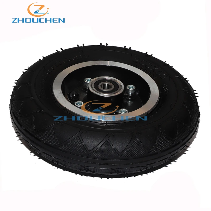 Колеса резиновые 8 дюймов ступица пневматической шины Модифицированная шина для
