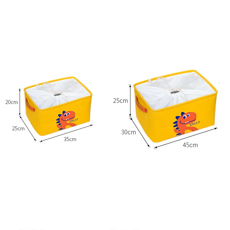 Корзина для хранения детских игрушек с динозавром корзина кулиской новый дизайн