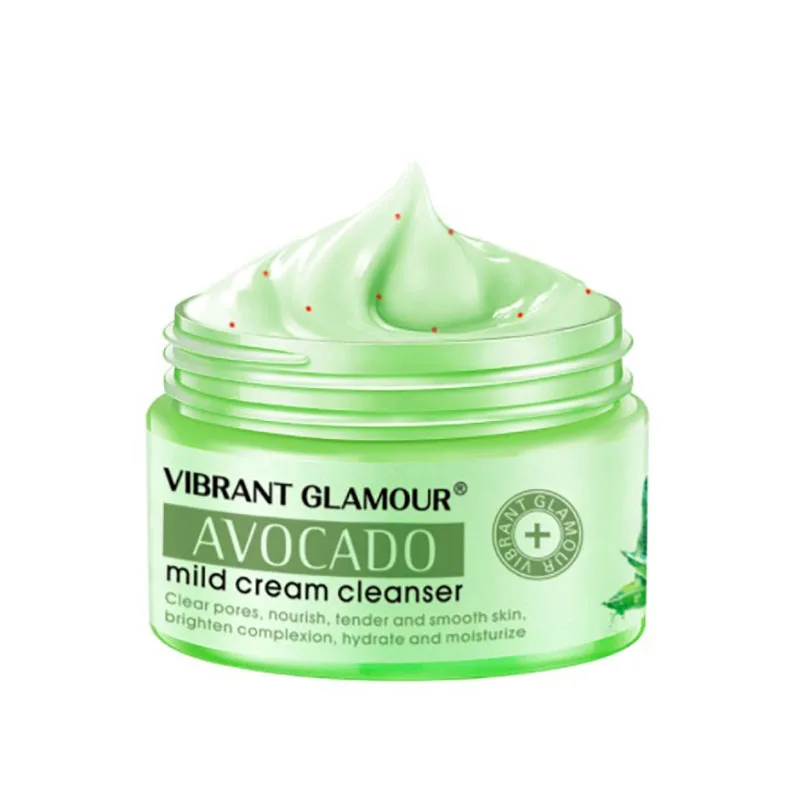 

Avocado Limpiador Facial Exfoliante Gommage Netoyant Visage Exfoliant Leansing Peelings Bodys Behandlungen Face Exfoliator