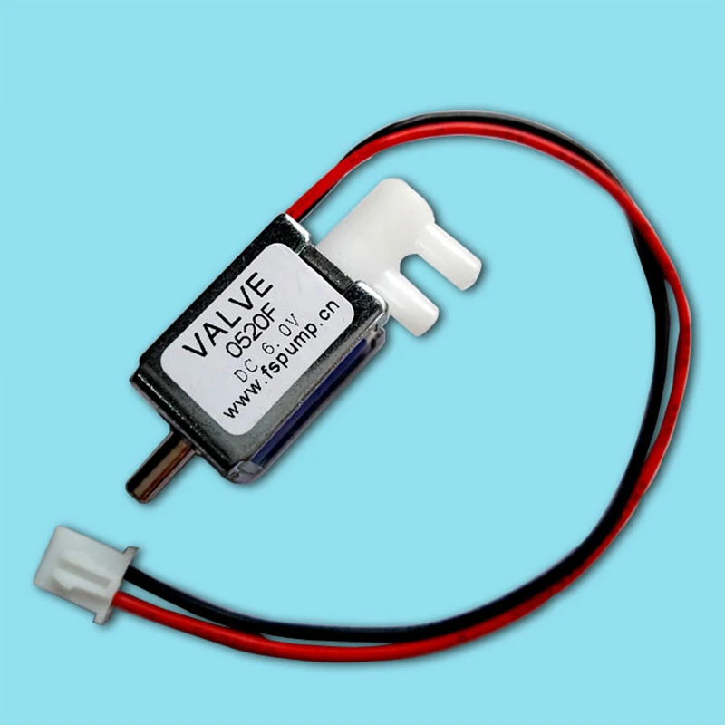 Миниатюрный соленоидный воздушный газовый клапан постоянного тока 6 в 12 В 24