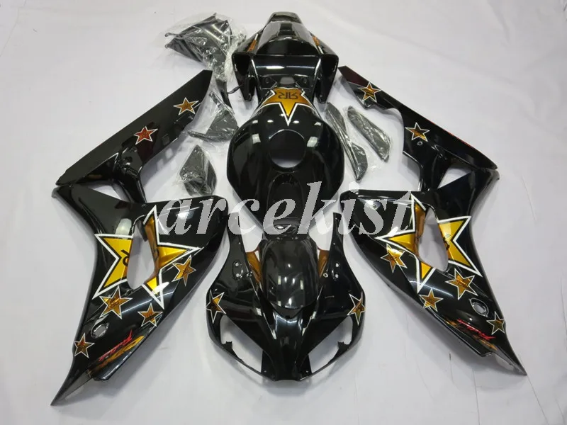 

4Gifts New ABS Injection mold Full Fairing Kit Bodywork set fit for HONDA CBR1000RR 1000RR 2006 2007 06 07 custom Flame blue