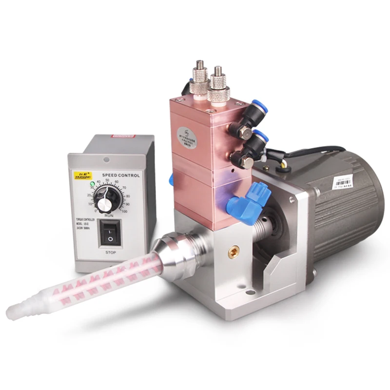 MY-118 большой поток AB двойной Дозирующий клапан для жидкости цилиндр независимый